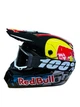 Эндуро кроссовый мотошлем Red Bull + очки Profi Black 100% - изображение 3