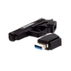 USB флеш накопитель ColorWay Pistol 64 GB 3.0 Black (CW-USBPL64) - изображение 2
