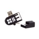 USB флеш накопитель ColorWay Piano 32 GB 3.0 Black (CW-USBPO32) - изображение 2