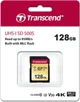 Karta pamięci Transcend 500S SDXC 128GB Class 10 UHS-I U3 V30 (TS128GSDC500S) - obraz 2