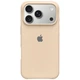 Чехол панель силиконовый Tech Protect Premium Soft-Touch Silicone Case Full Cover Protective для Apple iPhone 17 Pro Max (6.9") Бежевый / Desert Gold - изображение 1