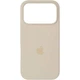 Чехол панель силиконовый Tech Protect Premium Soft-Touch Silicone Case Full Cover Protective для Apple iPhone 17 (6.3") Бежевый / Antique White - изображение 1