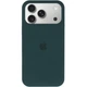 Чехол панель силиконовый Tech Protect Premium Soft-Touch Silicone Case Full Cover Protective для Apple iPhone 17 Pro Max (6.9") Зеленый / Forest green - изображение 2