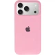Чехол панель силиконовый Premium Soft-Touch Silicone Case Full Cover Protective для Apple iPhone 17 Pro Max (6.9") Розовый / Light pink - изображение 2