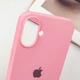 Чехол панель силиконовый Tech Protect Premium Soft-Touch Silicone Case Full Cover Protective для Apple iPhone 17 (6.3") Розовый / Light pink - изображение 4