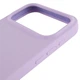 Чехол панель силиконовый Tech Protect Premium Soft-Touch Silicone Case Full Cover Protective для Apple iPhone 17 Pro Max (6.9") Сиреневый / Lilac - изображение 4
