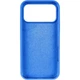Чехол панель силиконовый Tech Protect Premium Soft-Touch Silicone Case Full Cover Protective для Apple iPhone 17 Pro Max (6.9") Синий / Capri Blue - изображение 4