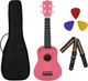 Ukulele MusicMate U-03 PinkTunes Różowy - obraz 1