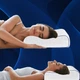 Подушка IDEIA NeckWave ортопедическая с эффектом памяти со съемным чехлом, 40х60 см, белая - изображение 5