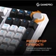 Клавиатура GamePro MK170 Outemu Red Hot-Swap Switch White - изображение 6