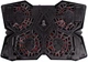 Охлаждающая подставка для ноутбука ColorWay Cooling Game Pro S4 11-17" Black (CW-CGPS4) - изображение 5