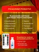 Светодиодная гирлянда-штора, 2×2 м, новогодняя интерьерная, 200LED, USB + пульт ДУ, теплый белый свет (9889684589) - изображение 5