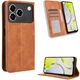 Чохол Deexe Retro Style для ZTE Blade A76 - Brown - зображення 2