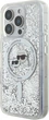 Etui plecki Karl Lagerfeld Liquid Glitter Karl&Choupette Head Magsafe do iPhone 16 Pro Max Transparent (3666339319151) - obraz 2