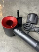 Профессиональный фен Super Hair Dryer 5 в 1 для защиты волос с различными насадками с ионизацией любого типа волос сушка волос красный - изображение 6