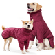 Теплая зимняя одежда для собак Wan Talk Winter Warm High Collar Dog Bordo Clothes с высоким воротником, L - изображение 1