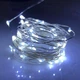 LED гирлянда новогодняя 100LED 10м цвет Холодный Белый 8 режимов с диммированием 2 в 1 от USB и батареек с пультом ДУ - изображение 2