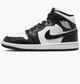 Кроссовки женские Jordan Air 1 Mid Shoes 44 Чорно-білий DV0991-101 - изображение 1