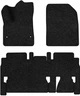 Ворсовые коврики EVAtech Premium в салон авто для Toyota Proace City (without armrest) 2020 года 1 поколение Minivan EU черный кант (TY44702ZD3TL2VPB) - изображение 1