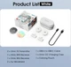 Петличный микрофон BOYA Omic-B COMBO white (Lightning+USB Type-C) с зарядным кейсом, для iPhone и Android беспроводной, петличка для телефона (50064) - изображение 12