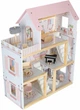 Domek dla lalek KIK drewniany Mebelki 78 cm Różowy LED (5903039763432) - obraz 4