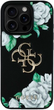 Панель Guess Grained Roses Big 4G для Apple iPhone 16 Pro Max Black (3666339426958) - зображення 2
