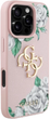 Панель Guess Grained Roses Big 4G для Apple iPhone 16 Pro Pink (3666339427092) - зображення 3