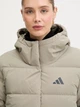 Пуховик зимний женский Adidas Helionic Climawarm JX3027 S Светлый хаки (4068811675516) - изображение 9