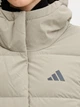 Пуховик зимний женский Adidas Helionic Climawarm JX3027 XS Светлый хаки (4068811671839) - изображение 11