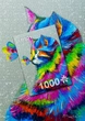 Пазл Яркий кот и бабочка - Bright Cat and Butterfly (Enjoy-1781) - изображение 6