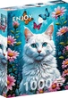 Пазл Белый Кот - White Cat (Enjoy-2140) - изображение 1
