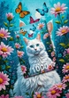 Пазл Белый Кот - White Cat (Enjoy-2140) - изображение 6