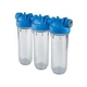 Потрійний магістральний фільтр для води Atlas Filtri DP TRIO SX (TS) 1 "- 10" (ZA3320680) - изображение 2