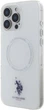 Etui U.S. Polo Assn IML Ring MagSafe do Apple iPhone 16 Pro Max White (USHMP16XHOCLDPW) - obraz 2
