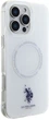 Etui U.S. Polo Assn IML Ring MagSafe do Apple iPhone 16 Pro Max White (USHMP16XHOCLDPW) - obraz 4