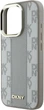 Etui DKNY Checkered Pattern Magsafe do Apple iPhone 16 Pro Max Beige (DKHMP16XPCPVSLE) - obraz 6