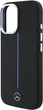Etui Mercedes-Benz Silicone Blue Stripe MagSafe do Apple iPhone 16 Black (MEHMP16S23SUMBK) - obraz 6