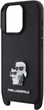 Панель Karl Lagerfeld Saffiano Karl&Choupette Metal Pin CBDY Strap для Apple iPhone 16 Pro Black (KLHCP16LSAKCPBK) - зображення 4