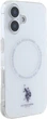 Etui U.S. Polo Assn IML Ring MagSafe do Apple iPhone 16 White (USHMP16SHOCLDPW) - obraz 4