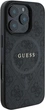 Панель Guess 4G Ring Classic Logo MagSafe для Apple iPhone 16 Pro Black (GUHMP16LG4GFRK) - зображення 4
