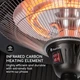 Инфракрасный обогреватель blumfeldt Venice Heat Stand Черный - изображение 5