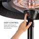 Инфракрасный обогреватель blumfeldt Venice Heat Stand Черный - изображение 6
