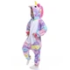 Пижама Детская Кигуруми Звездный Единорог Единорог Многоцветный Kigurumi 130 (120-130) (369157) - изображение 3
