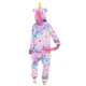Пижама Детская Кигуруми Звездный Единорог Единорог Многоцветный Kigurumi 130 (120-130) (369157) - изображение 6