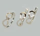 Серебряный комплект с золотыми пластинами Silver Style 200 - изображение 1