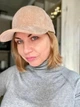 Тепла кепка бейсболка вельветова на флісі демісезонна (чоловіча, жіноча) молочна - зображення 8