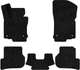 Ворсові килимки EVAtech Standard в салон авто для Volkswagen Golf (V) MT 3-doors 2003-2009 5 покоління Htb EU чорний кант (VW33070CD5AV4VEB) - зображення 1