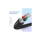 Дата кабель USB-C to USB-C 1.0m US261 3A Alum. Braid Gray\Black Ugreen (50150) (340866) - изображение 6