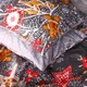 Комплект постельного белья Mirson Полуторный 143х210 см 17-0880 Holiday Star gray Бязь (2200012195987) - изображение 2