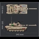 Конструктор LeYi Танк M1A2 Abrams SEPv3 (1002 детали) - изображение 6